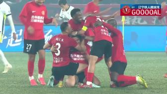 [进球视频]价值千金！陈彬彬弧顶凌空射门打出世界波打破僵局